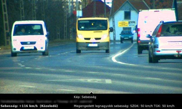 Az igazi idióta 116 km/h-ás sebességgel száguldozott Szolnokon