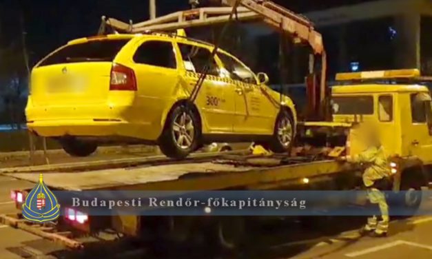 Razzia a belvárosban: Azonnal lefoglalták az engedély nélkül működő taxikat