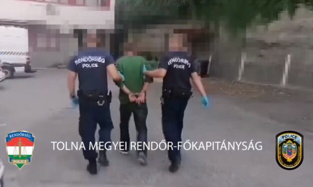 Elfogták a szekszárdi férfit, aki rendszeresen verte az élettársát