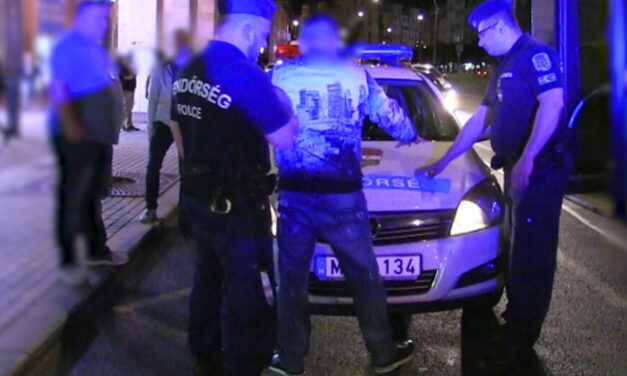 Razzia Budapesten: drogkereskedőket és taxisokat kapcsoltak le a zsaruk