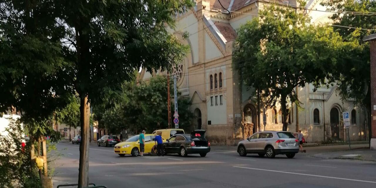 Baleset történt a főváros 13. kerületében