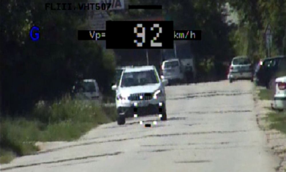 Ellenőriztek a tatabányai rendőrök – gyorshajtókat meszeltek le