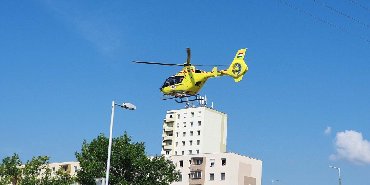 Összeesett és meghalt egy férfi Veszprém megyében: a kisboltból ment hazafelé