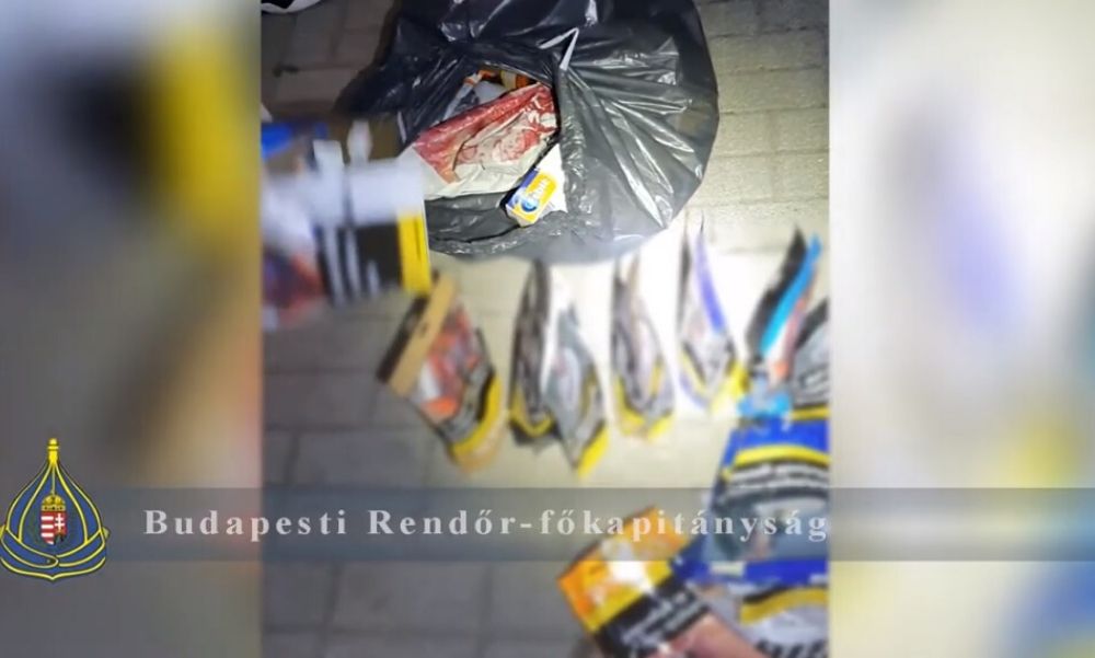 Lefülelték a dohánybolti tolvajokat – közel 2,5 millió forint értékben zsákmányoltak – videó