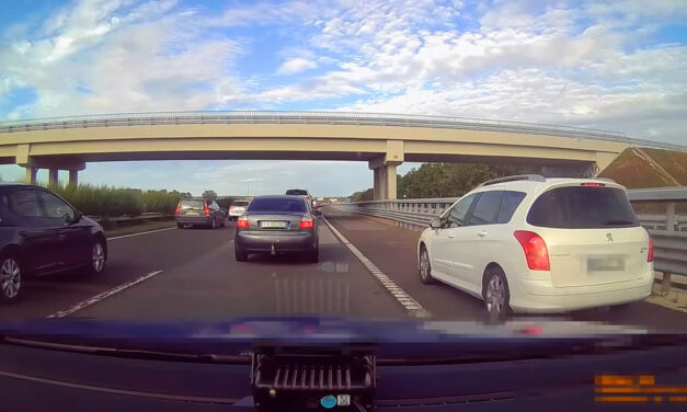 Kemény bírságot kaptak a pofátlan autósok az M7-esen, a közlekedők megtapsolták a rendőröket