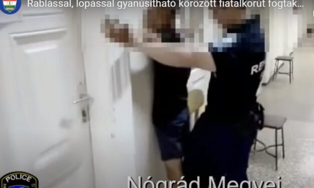 Lekapcsolták a zsaruk a salgótarjáni rablókat – Egyikük még csak 16 éves – videó
