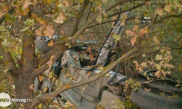 Tragikus baleset Karcag és Kunmadaras között, karambol Dabas térségében