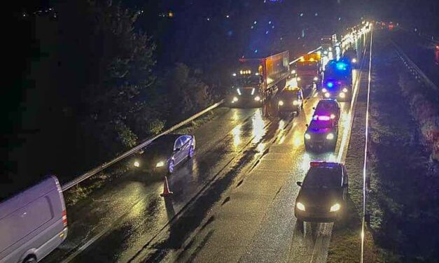 Határtalan pofátlanság – kilopták az akkumulátort a forgalom-átterelő oszlopokból az M7-es autópályán