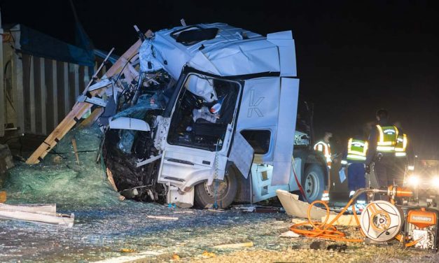Beszorult sérült egy kamionbalesetben Bajánál, fának rohant egy autó Szolnokon