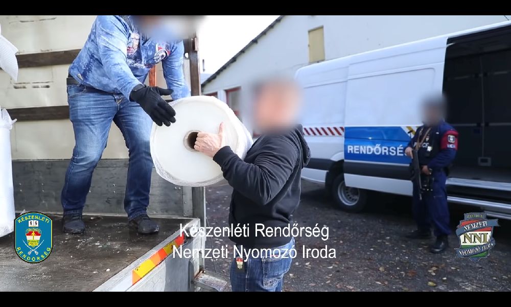 Az ország legnagyobb drogfogása: több mint 17 milliárd forintnyi kábítószerrel buktak le a csempésztek – videó