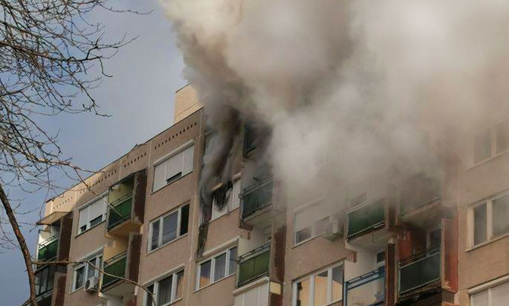 Halálos paneltűz Budapesten a kőbányai lakótelepen, négy év alatt másodszor gyulladt ki ez a ház