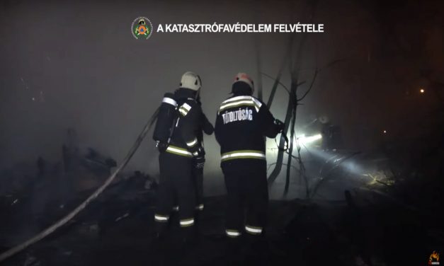 Videón az újpesti tűz: a tragédiában egy ember az életét vesztette