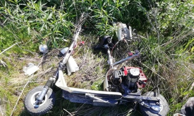 Mit keresett a belső sávban, egy elektromos rolleres hatalmasat esett a Nagykörúton
