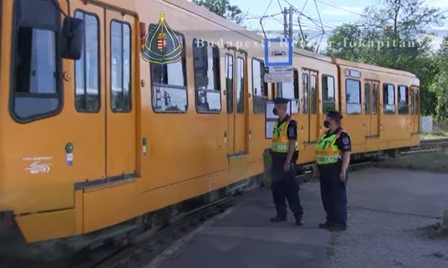 Az 51-es villamos vonalán akcióztak a rendőrök, ezért tartottak most ellenőrzéseket