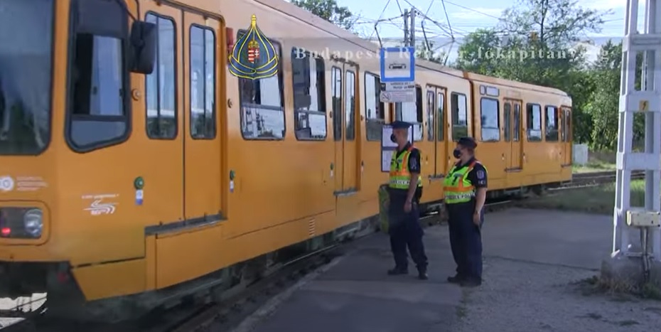 Az 51-es villamos vonalán akcióztak a rendőrök, ezért tartottak most ellenőrzéseket