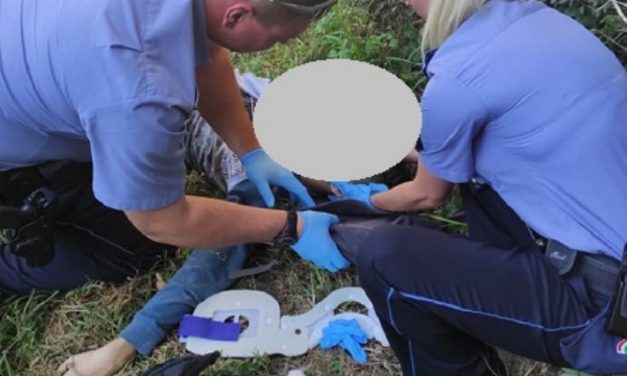 Lezuhant egy 14 éves fiú a tatai vár falról: a rendőrök találtak rá a 10 méteres mélységben