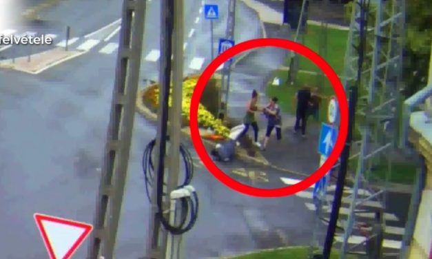 Ütötték-verték egymást az asszonyok az utcán, hatalmas csetepaté lett a vitából, videón a kaposvári balhé
