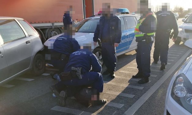 Tiszta Amerika, 50 kilométeren át üldözték a megveszekedett autóst, aki 180-nal száguldott Kecskemét felé