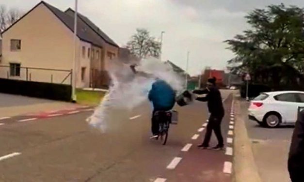 Rendszeresen leköpte az autókereskedés előtt parkoló kocsikat – Zutty nyakon öntötték vízzel