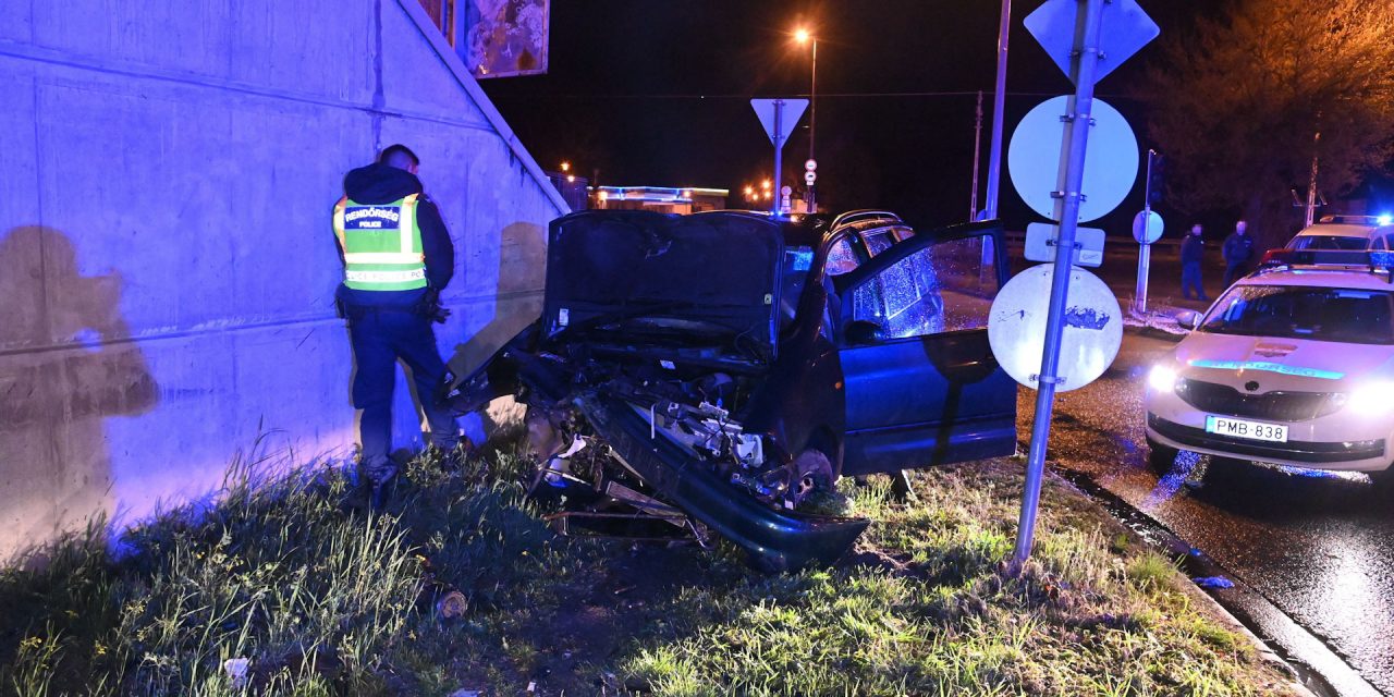 Száguldás a budapesti éjszakában, a felüljáró oszlopa jelentette az albánoknak a végállomást