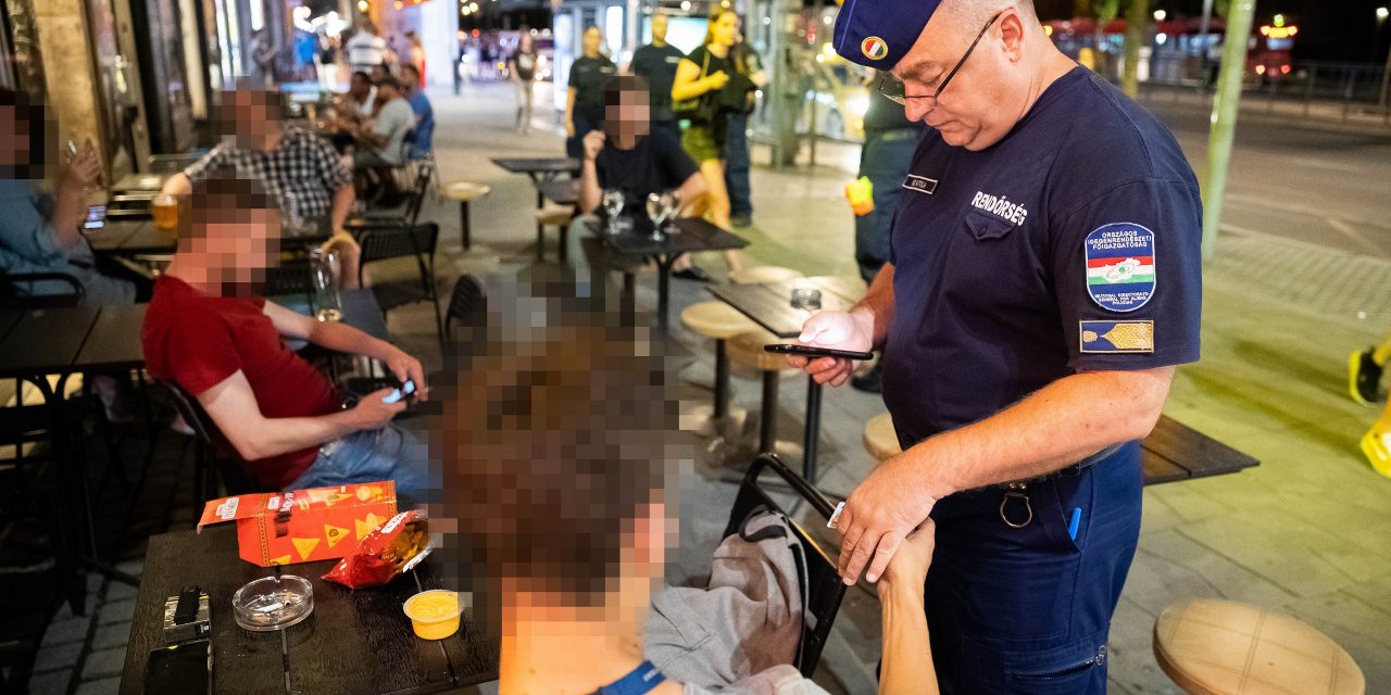 Budapest belvárosában razziáztak a zsaruk: szórakozóhelyeket ellenőriztek, több száz embert igazoltattak, volt, akit elő is állítottak – videó