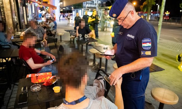 Budapest belvárosában razziáztak a zsaruk: szórakozóhelyeket ellenőriztek, több száz embert igazoltattak, volt, akit elő is állítottak – videó