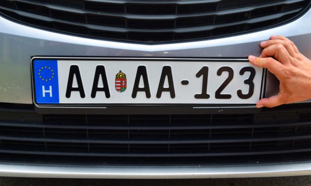 Újabb változás: Mostantól évente új rendszámok lesznek Magyarországon