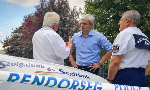 „Gyanús alakok járják a várost” – most született kisbabája az érdi polgármesternek, mégis bűnözők nyomába eredt