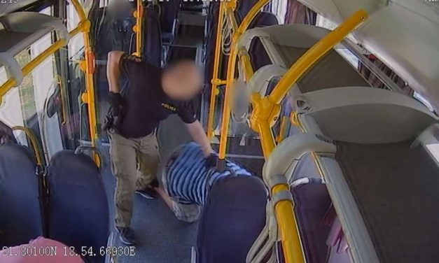 „Rendőrség! Az ajtók zárva maradnak” – Videó arról, ahogy az érdi buszon megbilincselnek egy körözött férfit