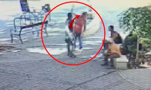 Ökölcsatát vívott két férfi Kaposvár főutcáján, a videón az látszik, hogy az egyik jobb erőben van
