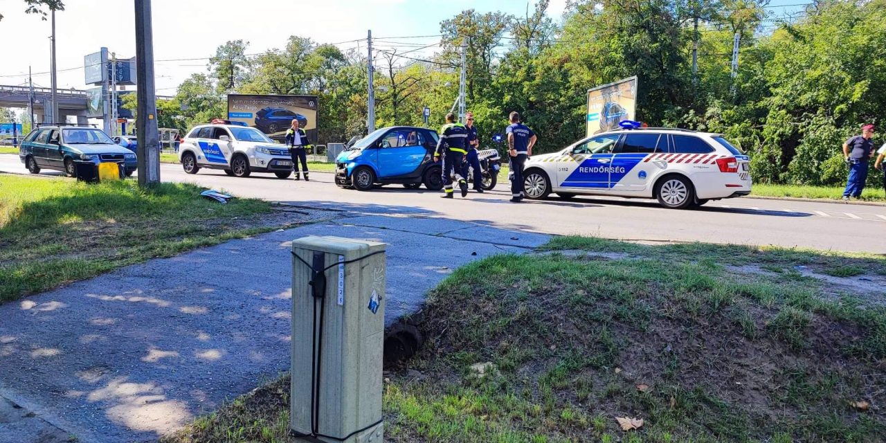 A baleset után elrohant a Smart vezetője, egy üzletben találtak rá, nem véletlenül menekült el a helyszínről