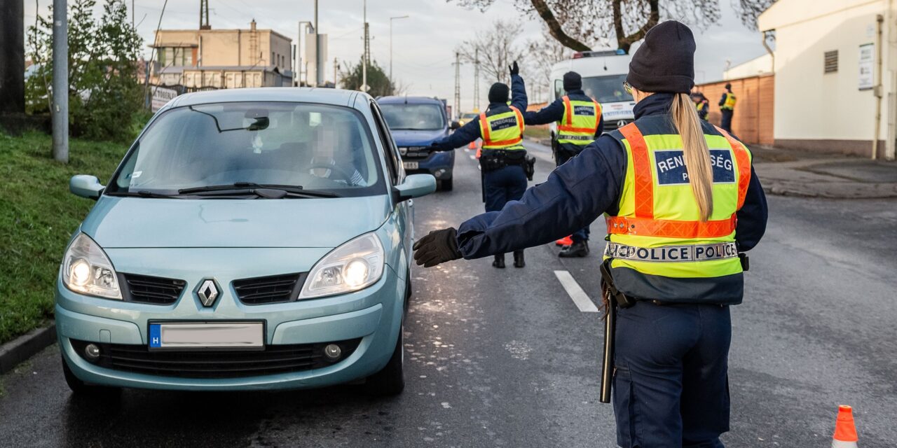 Buli után szondázás – több mint hatszáz autóst állítottak meg a rendőrök a fővárosban. Érdekes eredményt hozott a razzia