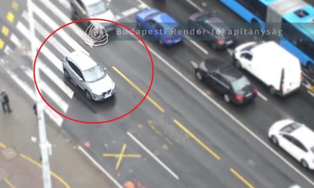 Ismét a fővárosban szálltak fel a rendőrségi drónok, több sofőrt is kiszedtek a forgalómból