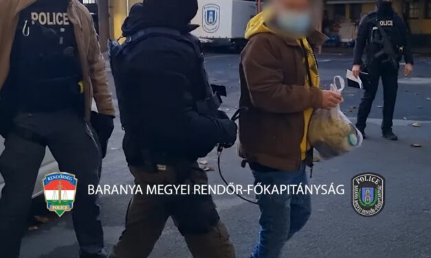 Videón, ahogy elfogják a baranyai gyilkost, aki padlásán rejtegette áldozatának holttestét