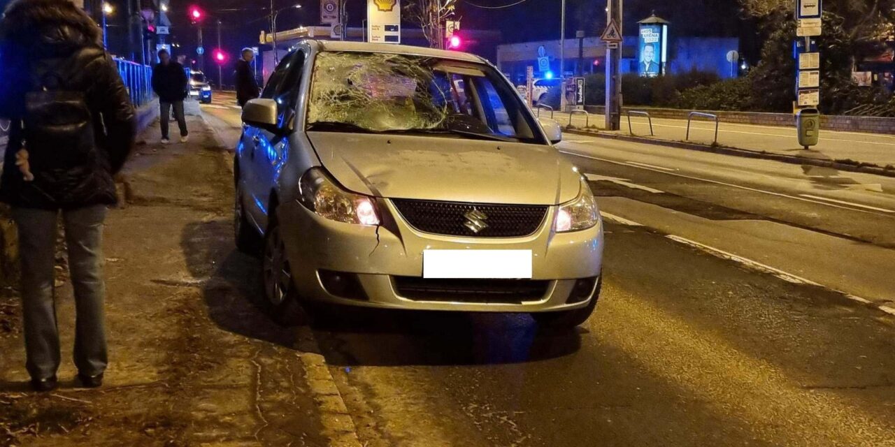 Gyalogosgázolás Budapesten – métereket repült a férfi, miután elütötte egy Suzuki, a helyszínen élesztették újjá