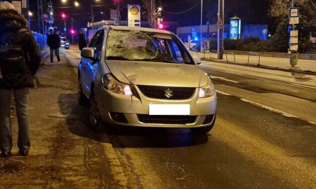 Gyalogosgázolás Budapesten – métereket repült a férfi, miután elütötte egy Suzuki, a helyszínen élesztették újjá