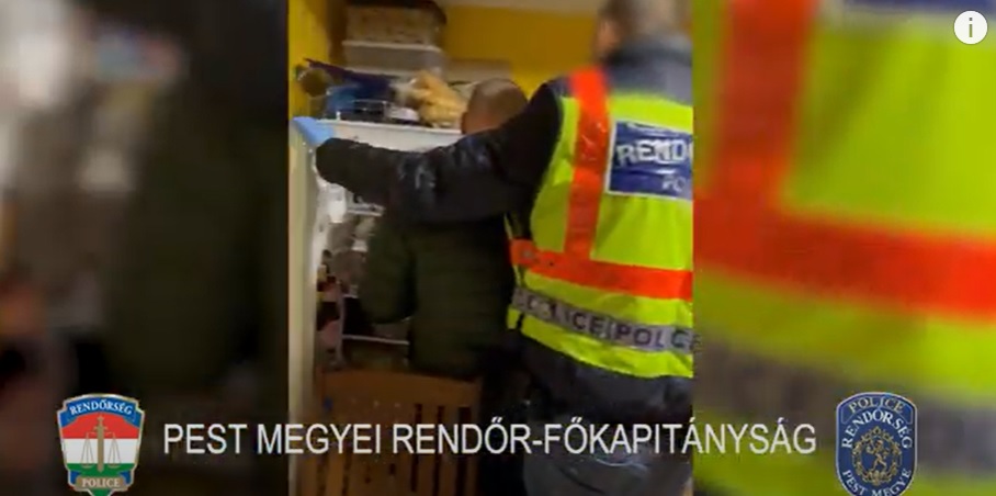 Videón a rajtaütés: újabb dílereket kapcsoltak le a zsaruk Pest megyében