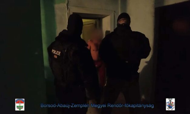 Videón a 26 éves támadó elfogása – folytatódik a nyomozás a bódvalenkei tragédia ügyében