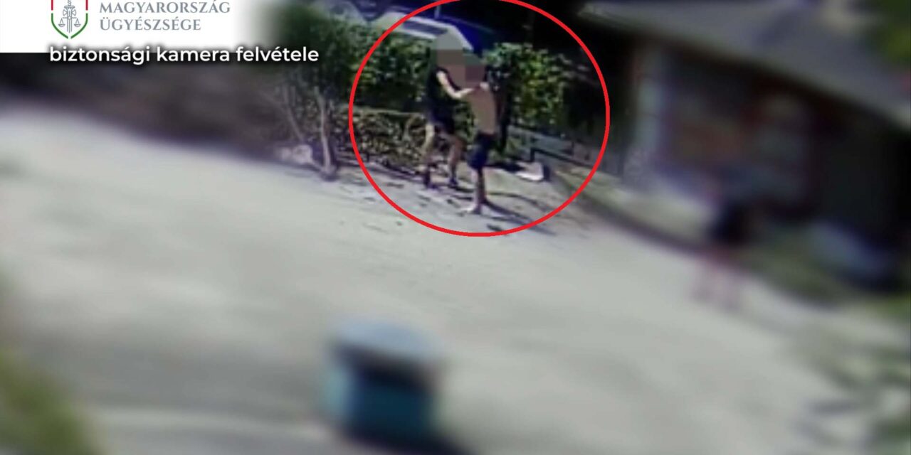 Videóval: Félmeztelen férfit vertek meg egy tatabányai söröző teraszán