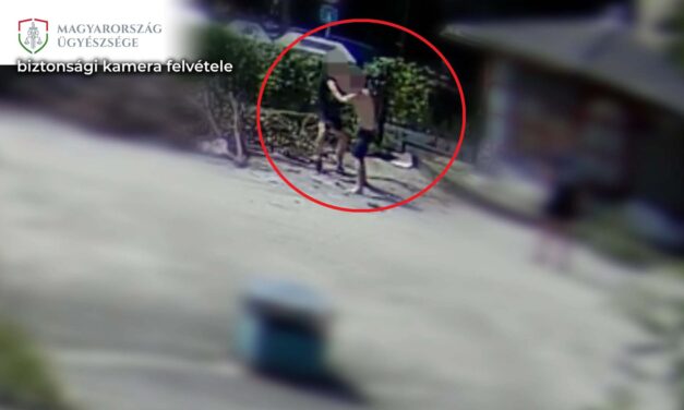 Videóval: Félmeztelen férfit vertek meg egy tatabányai söröző teraszán