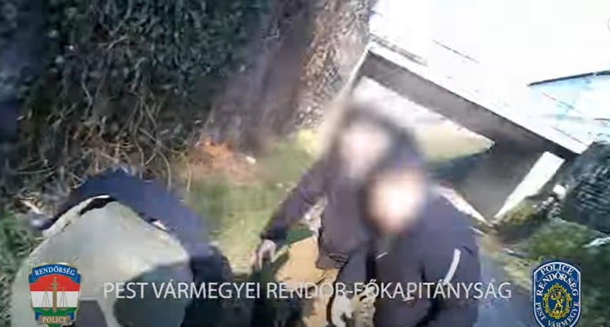 VIDEÓ: Heves megyéig menekült a budapesti zsaruk elől ez a 28 éves férfi, de a törvény elől nem volt menekvés – Nem hiszed el, hol próbált meg elbújni