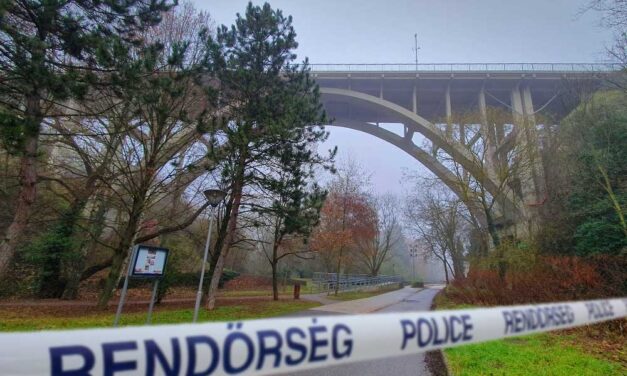Leugrott egy férfi a veszprémi völgyhídról, nem élte túl a becsapódást