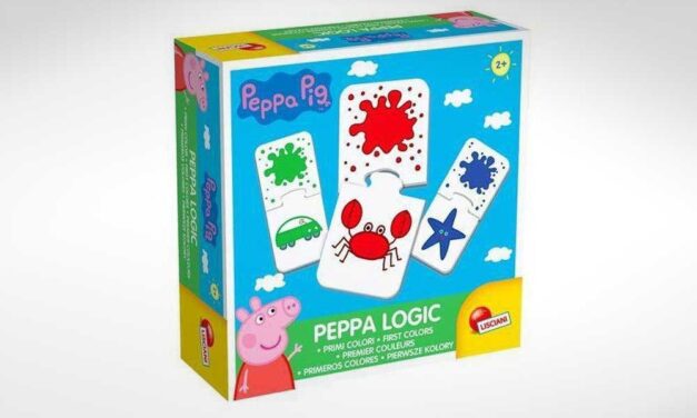 Peppa malac és családja a gyerekszobában