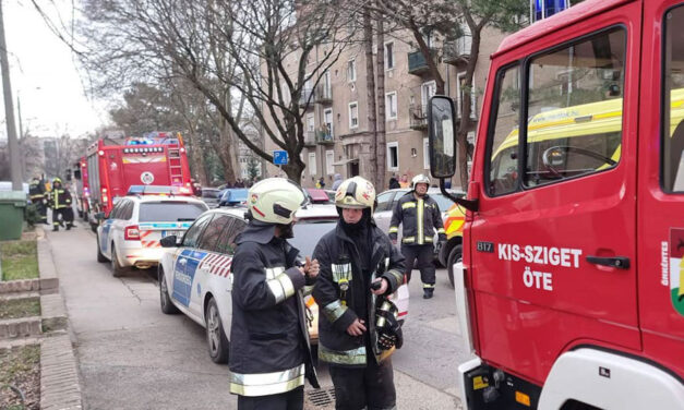 Borzalom: Lakástűzben veszítette életét két ember Szigetszentmiklóson