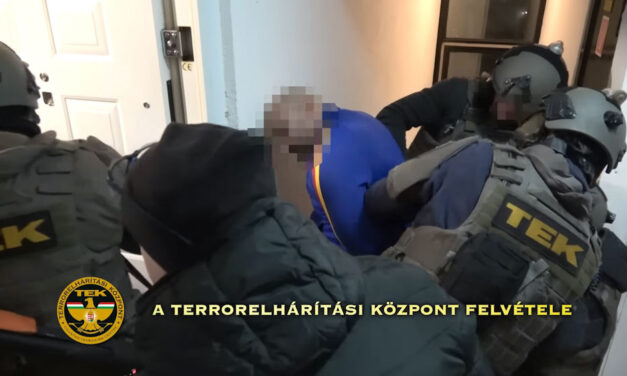 Videón, ahogy a TEK-esek elviszik a budapesti éjszakai élet nehézfiúit, esélyük sem volt az ellenállásra