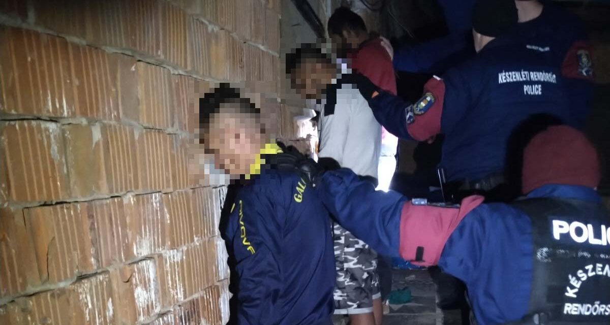 Kistarcsán és Kerepesen akcióztak a rendőrök – mindent vittek, ami mozdítható volt, egy bevásárlókocsi is kevésnek bizonyult a lefoglalt értékek összegyűjtéséhez