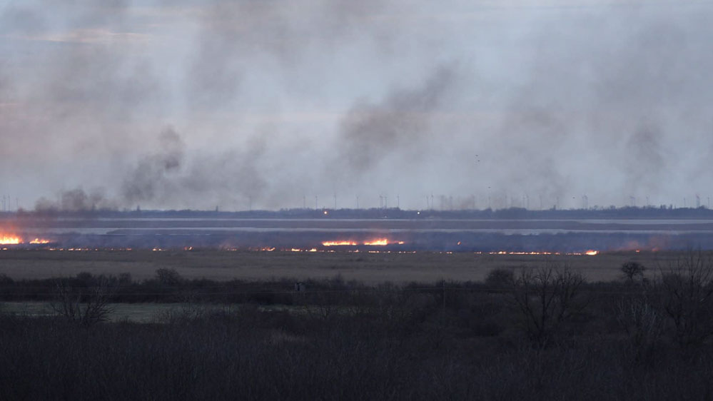 Eloltották a Fertő tó partján pusztító tűzvészt