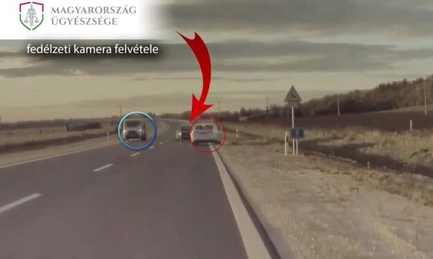 Eljárás indult az agresszív sofőr ellen, csak a szembejövő sofőr lélekjelenlétén múlt, hogy nem történt tragédia – videó