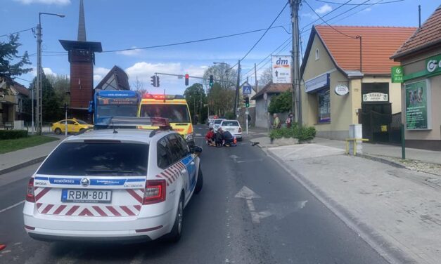 Gyalogost gázoltak Budakeszin