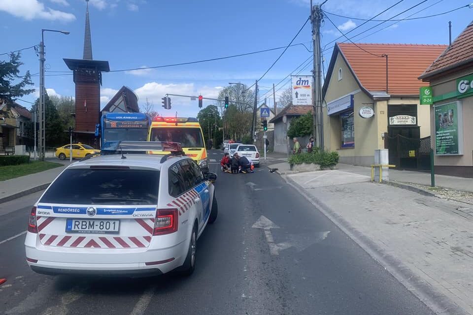 Gyalogost gázoltak Budakeszin